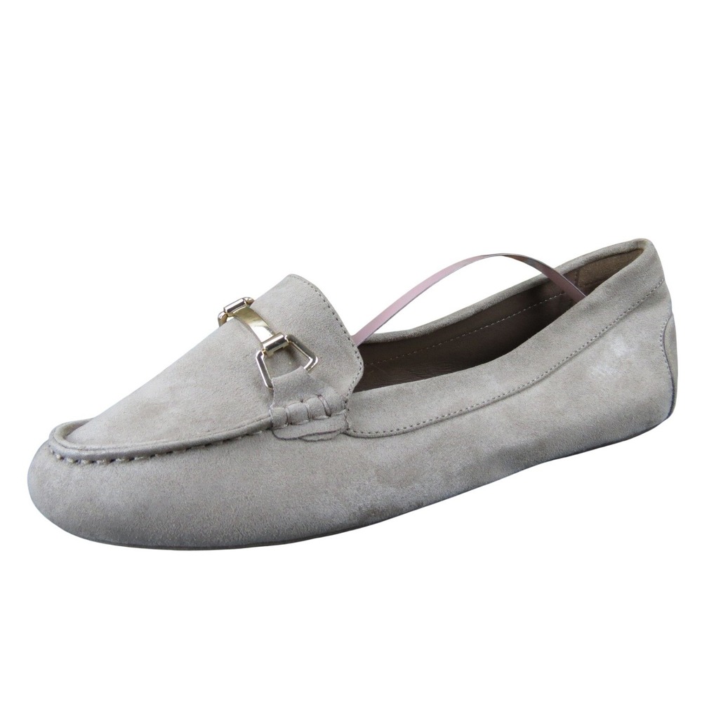 JustFab Jaidenn Women's‎ 8.5 Beige Textile Loafers Slip-On Comfort Shoes